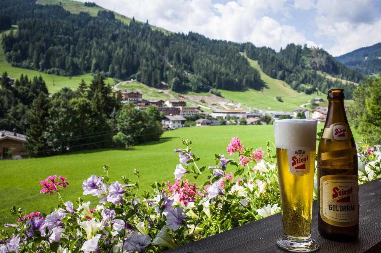 Ferienpension Bierbaumer Leogang Esterno foto